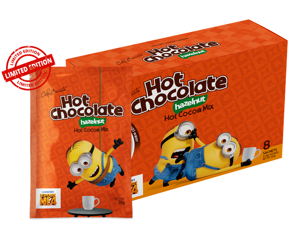 Minions Hazelnut Hot Chocolate