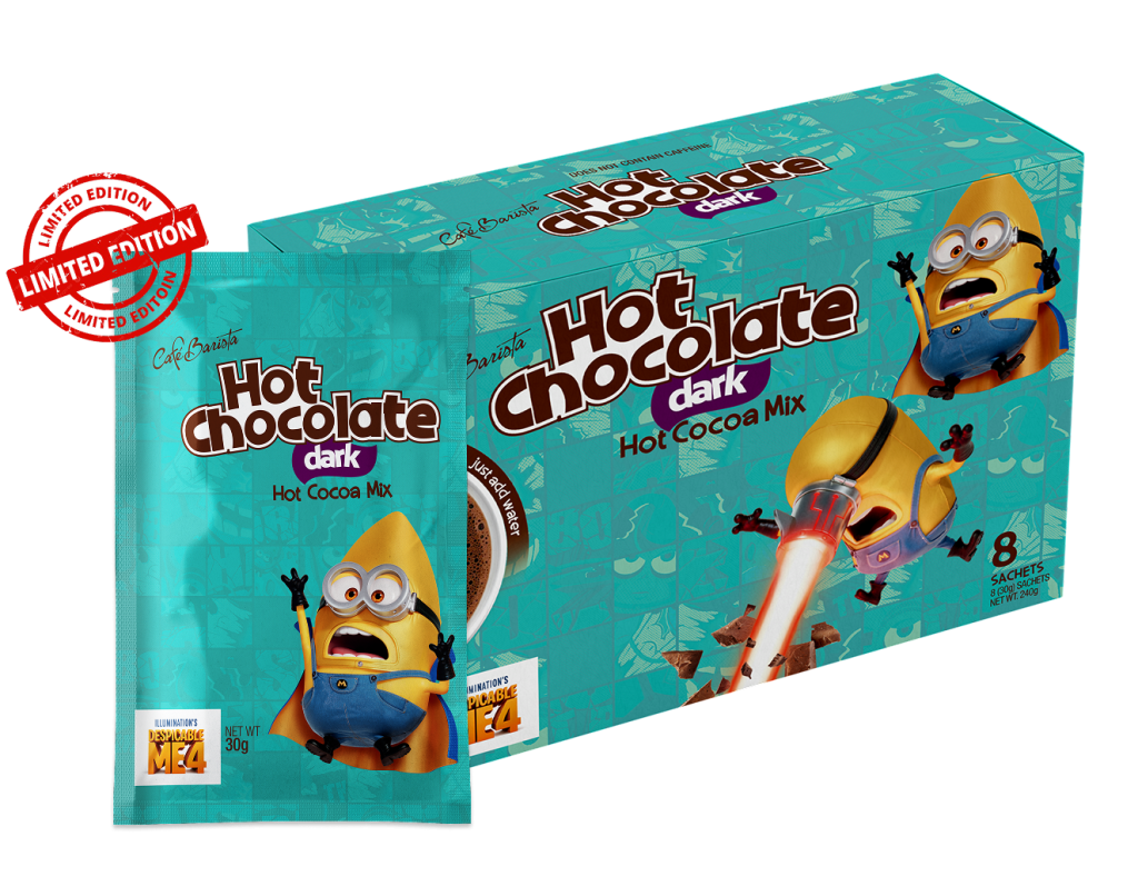 Minions Dark Chocolate Hot Chocolate