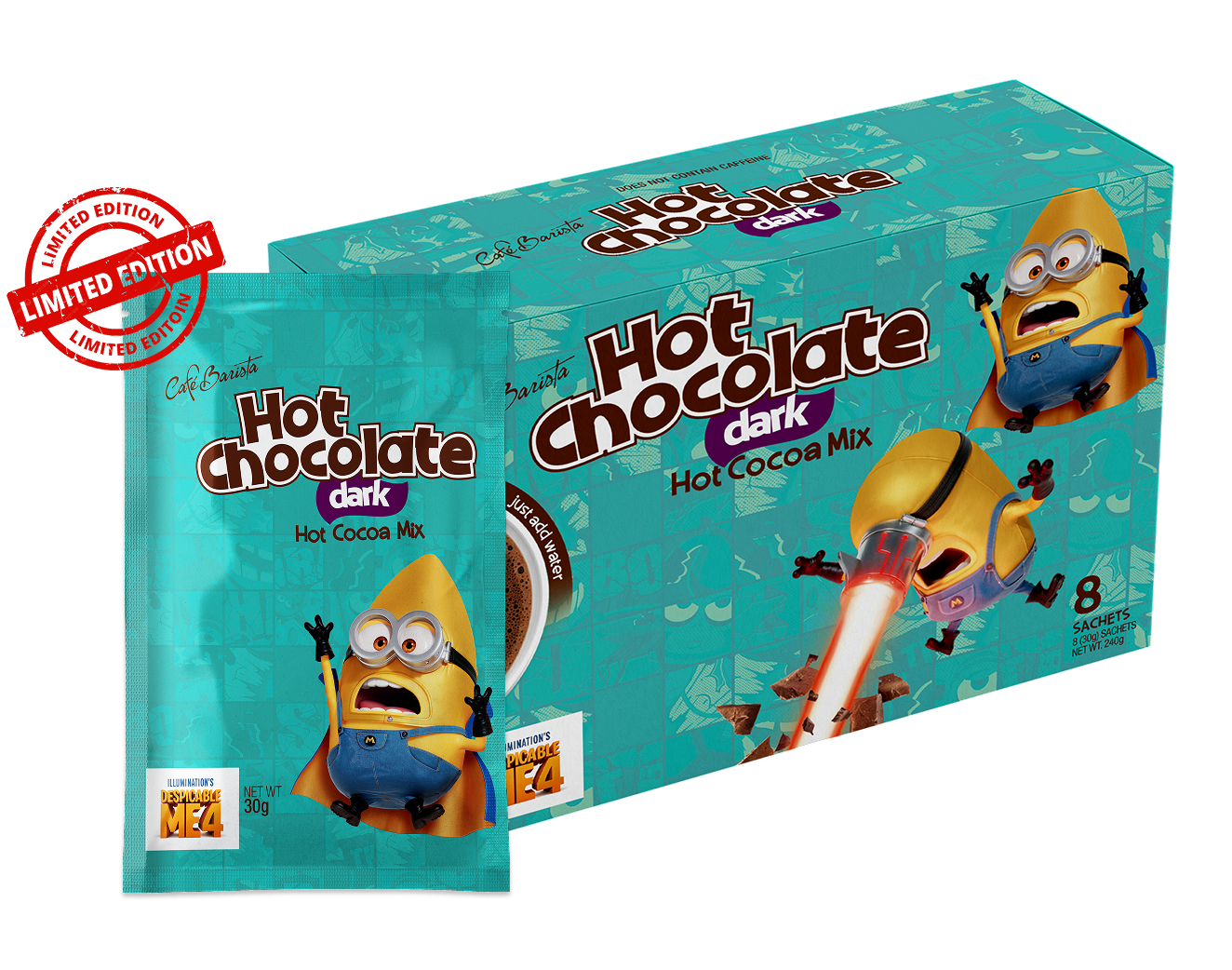 Minions Dark Chocolate Hot Chocolate