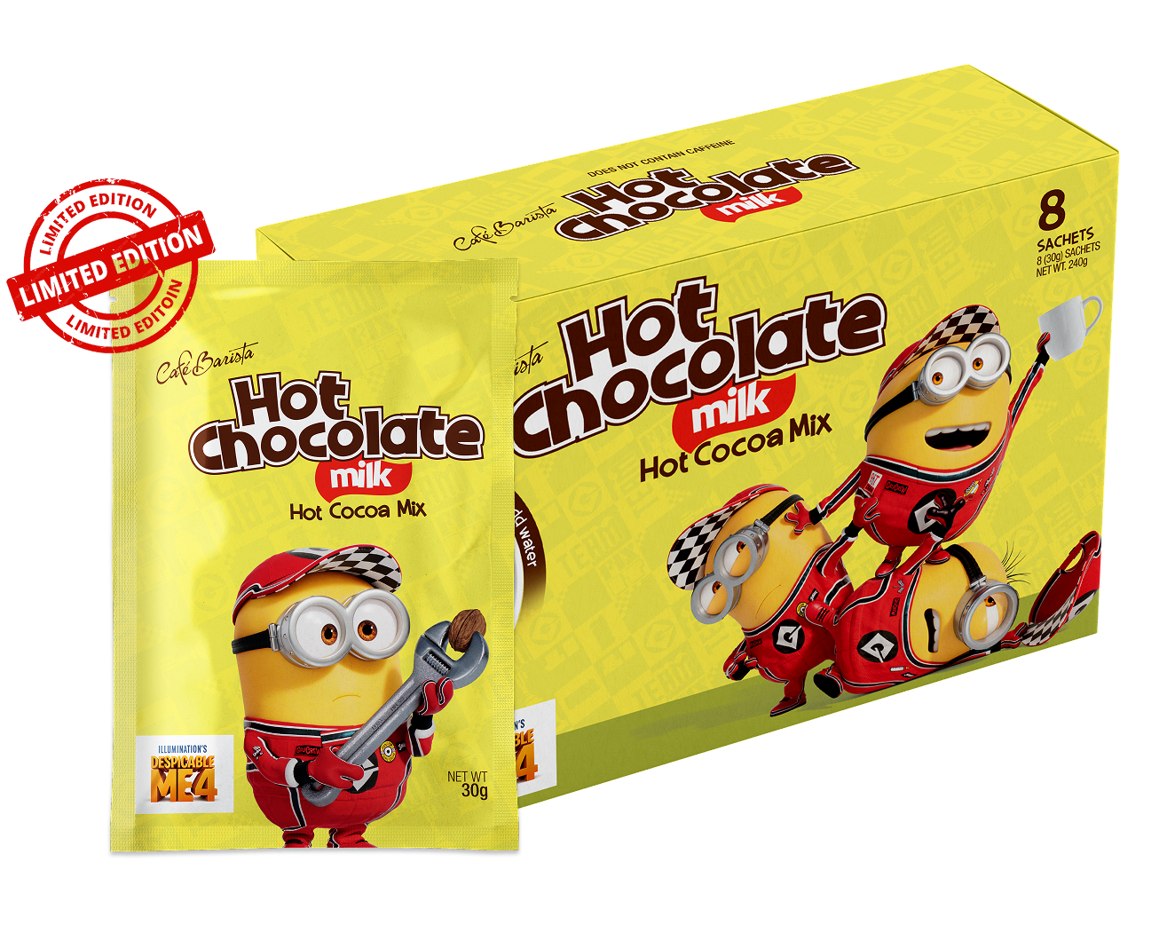 Minions Milk Hot Chocolate